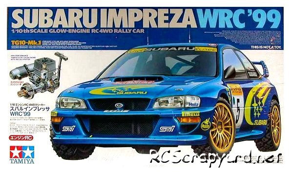 Tamiya Subaru Impreza WRC'99 - 44024 - 1:10 Nitro On Road