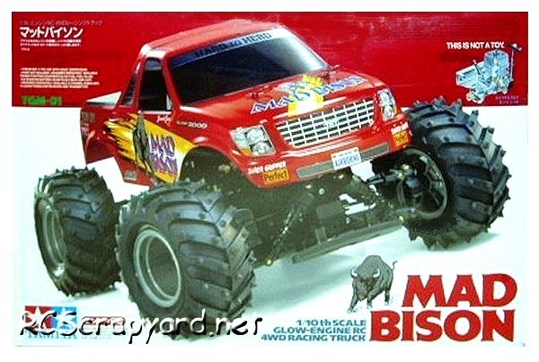Tamiya Mad Bison - # 44025 TGM-01 - 1:10 Nitro RC Monster Truck