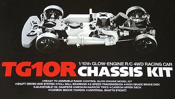 Tamiya TG10R Chassis - 44032 - 1:10 Nitro On Road