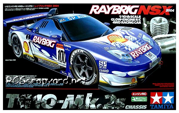 Tamiya Raybrig NSX 2004 - 44045 - 1:10 Nitro On Road