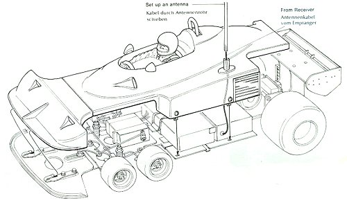 Tamiya Tyrrell P34 Six Wheeler #58003 Body Shell