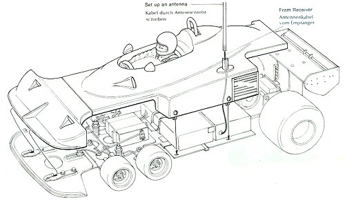 Tamiya Tyrrell P34 Six Wheeler #58003 bodyshell