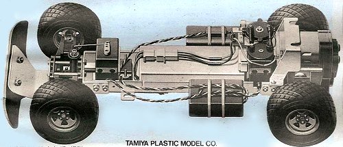 Tamiya XR311 Combat Support Vehicle #58004 Chassis