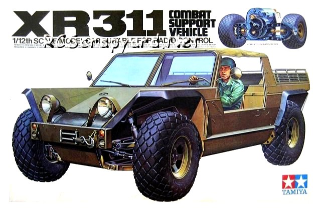 Tamiya XR311 Combat Support Vehicle - #58004 - 1:12 Elektrisch Model