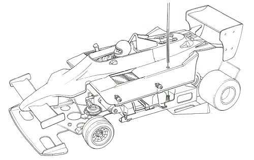 Tamiya JPS Lotus 79 (CS) #58020 Bodyshell