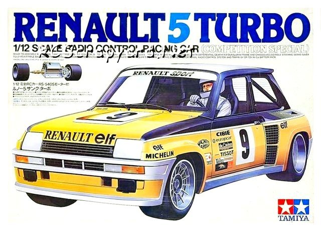 Tamiya Renault 5 Turbo Cs Funkgesteuertes Modellarchiv Rcscrapyard