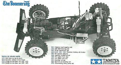 Tamiya Boomerang #58055 Chassis