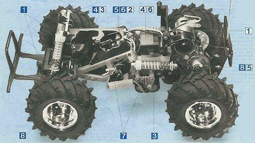 Tamiya Monster Beetle #58060 Chassis