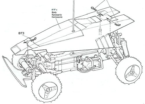 Thunder Dragon #58073 Body Shell