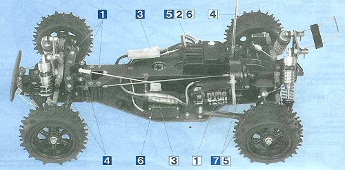 Tamiya Egress #58079 Chassis