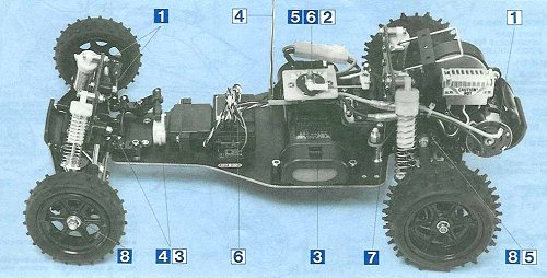 Tamiya Astute #58080 Chassis