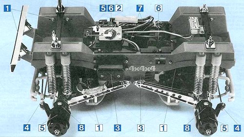 Tamiya Bullhead #58089 Chassis