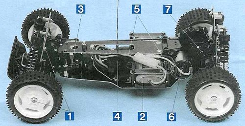 Tamiya Top Force #58100 Chassis