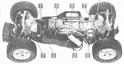 Tamiya Chevy S-10 #58146 TA01/TA02 Chassis