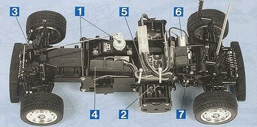 Tamiya Volkswagen Beetle #58173 M-02L Chassis