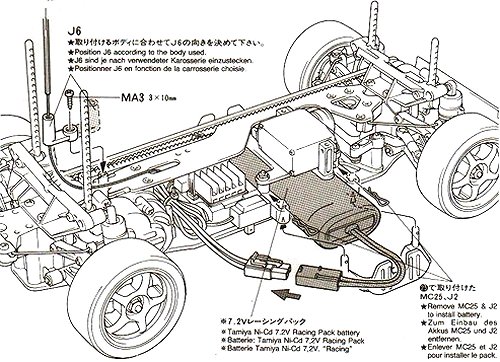 Tamiya TA03R-TRF Special Chasis Kit #58227