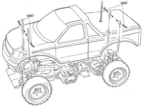 Tamiya Stadium Raider #58246 TL-01 Bodyshell