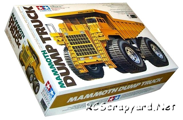 Tamiya Mammoth Dump Truck - #58268 - 1:20 Electric Model