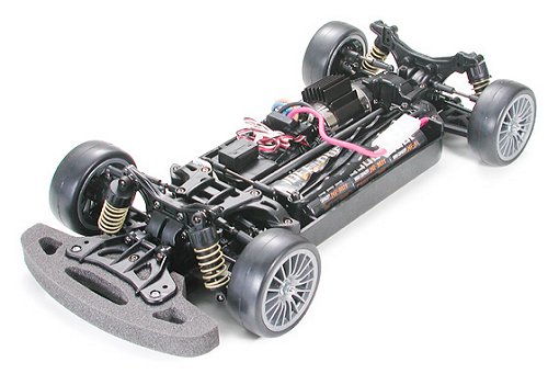 Tamiya Mercedes Benz CLK-DTM Team Vodafone #58310 TB02 Chassis