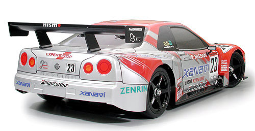 Tamiya Xanavi Nismo GT-R (R34) #58311 TB02 Body Shell