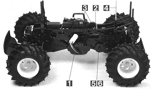 Tamiya Blackfoot Xtreme #58312 Chassis