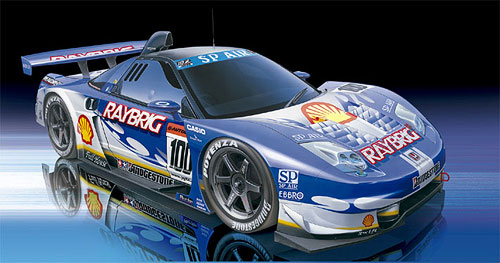 Tamiya Raybrig NSX 2004 #58339 TT01 bodyshell