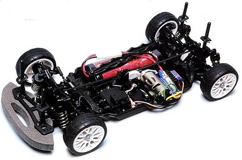 Tamiya Raybrig NSX 2005 #58353 TA-05 Chassis