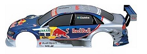 Tamiya Audi A4 DTM 2005 Red Bull #58355 TT-01 Bodyshell