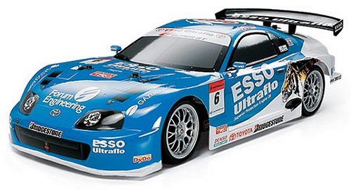 Tamiya Esso Ultraflo Supra #58359 TT-01 Body Shell