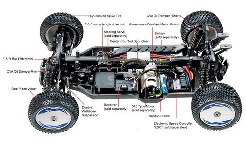 Tamiya Baldre #58404 DB-01 Chassis