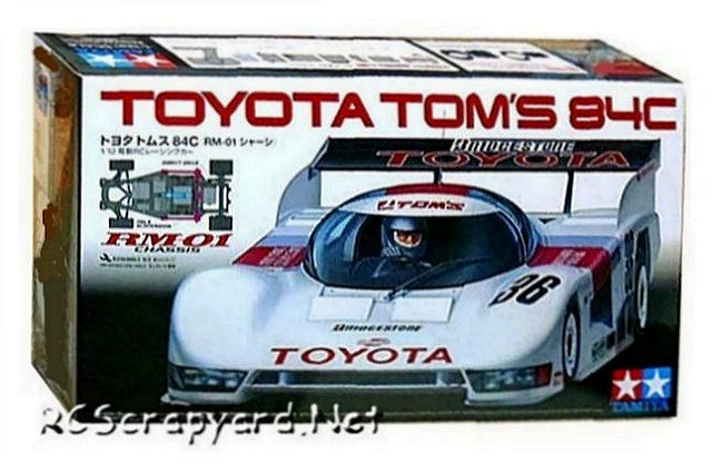 Tamiya Toyota Toms 84C - #58509 - 1:12 Eléctrico Model