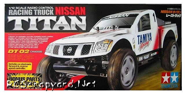 Tamiya Nissan Titan - #58511 - 1:12 Électrique Model Truck