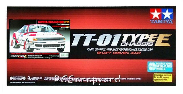 Tamiya Toyota Celica GT-Four 1990 - #58515 TT-01 Type-E  - 1:10 Eléctrico RC Turismos