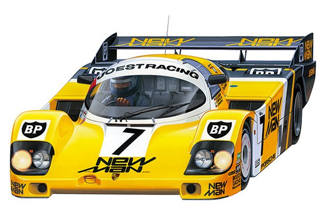Tamiya Newman Joest Racing Porsche - #58521 - 1:12 Électrique Model