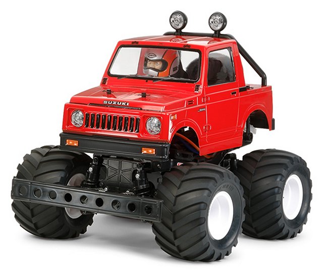 Tamiya Suzuki Jimny SJ30 Wheelie - #58531 - 1:10 Elettrico Model Monster Truck