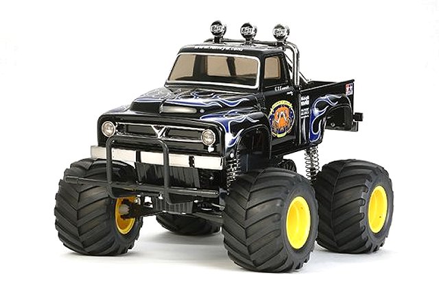 Tamiya Midnight Pumpkin - Negro Edition #58547 - 1:12 Eléctrico Monster Truck