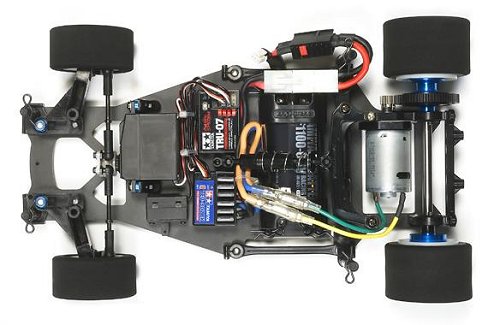 Tamiya Mazda 787B No.18 Le-Mans 24 Hours 1991 #58555 RM-01 Chassis