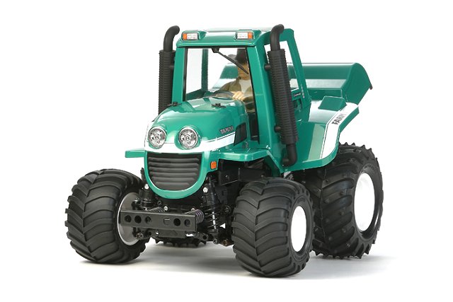 Tamiya Farm King - Wheelie #58556 - 1:10 Elettrico Farming Tractor