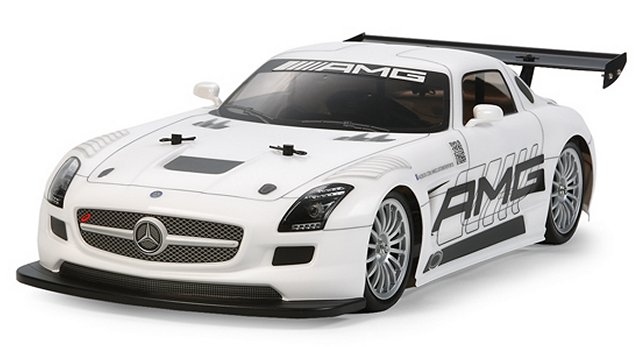 Tamiya Mercedes Benz SLS AMG GT3 - #58566 - TT-02 1:10 Electric Model Touring Car