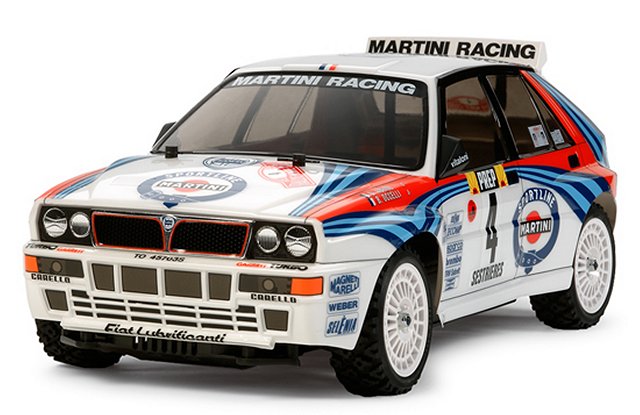 Tamiya Lancia Delta Integrale - XV-01 - #58569 - 1:10 Électrique Model Rallye/Voiture de tourisme