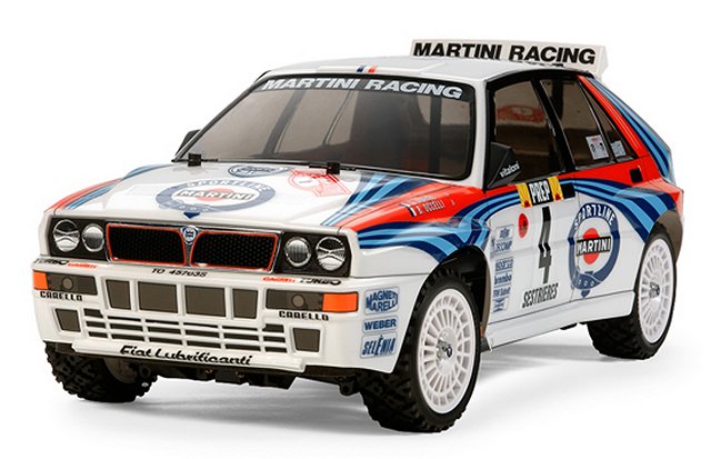 Tamiya Lancia Delta Integrale - #58570 - TT-02 1:10 Electric Model WRC Car