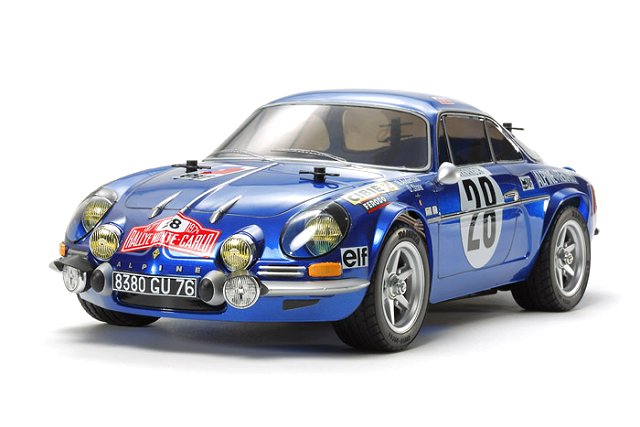 Tamiya Renault Alpine A110 71 Monte Carlo - #58591 - 1:10 Elettrico Model Touring Car