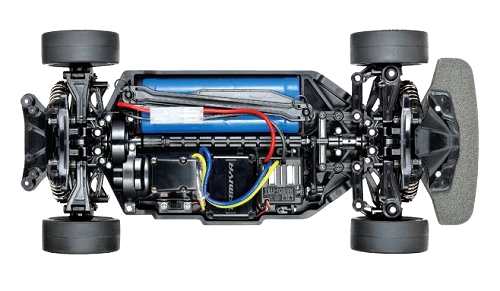 Tamiya Raybrig NSX Concept-GT #58599 TT-02 Chassis