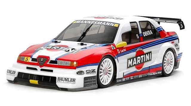 Tamiya Alfa Romeo 155 V6 TI Martini - #58606 - TT-02