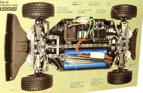 Tamiya Sandshaker #58608 TT-02T Chassis