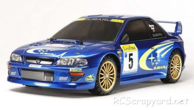 Tamiya Subaru Impreza Monte-Carlo 99 - #58631 - TT-02