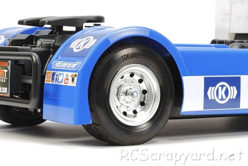 Tamiya Team Hahn Racing MAN TGS #58632 TT-01E Bodyshell