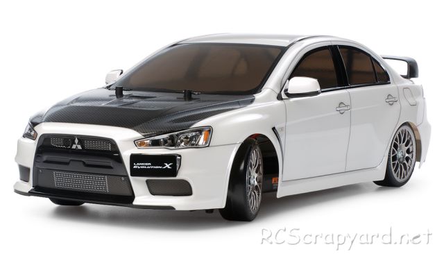 Tamiya Mitsubishi Lancer Evo.X Drift Spec - #58641 - TT-02D