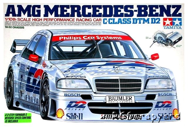 Tamiya AMG Mercedes Benz C-Class DTM D2 - #58139 TA-02