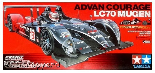 Tamiya Advan Courage LC70 Mugen - #58376 F103GT